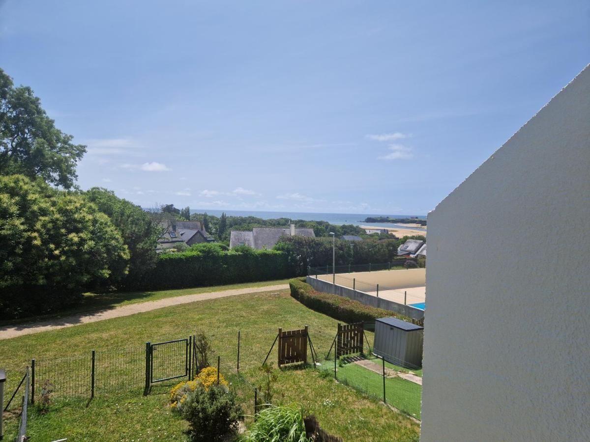 Guidel-Plages Studio Lumineux Balcon Vue Mer & Piscine Exteriér fotografie